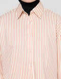 Annisa Stripe Kemeja Wanita