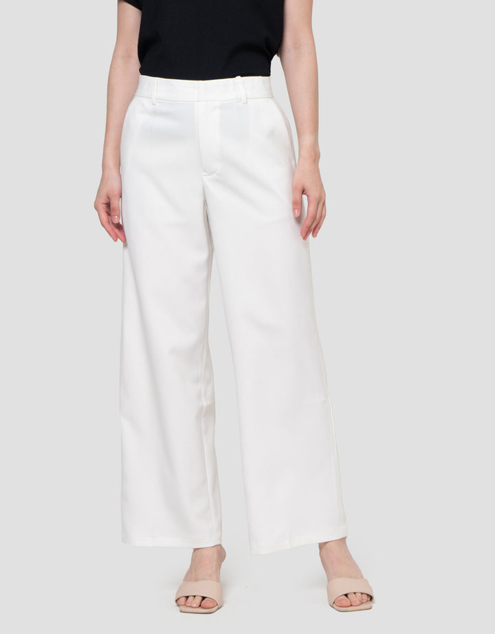 CONNEXION STRAIGHT TRICOTINE NEW FIT CELANA PANJANG WANITA