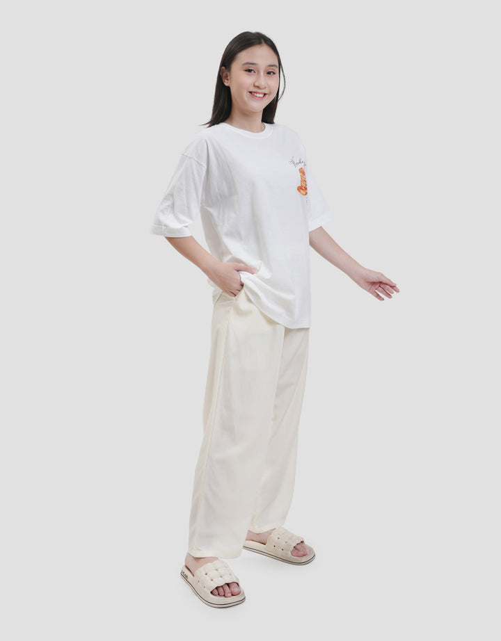 Nevada Weekend Brunch Tee Setelan Piyama Wanita