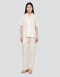 Nevada Breakfast Range Cotton Pj Set Setelan Piyama Wanita