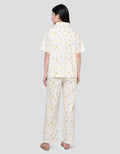 Nevada Breakfast Range Cotton Pj Set Setelan Piyama Wanita
