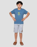 Star Wars Grogu Hungry Print Kaos Anak Laki-Laki