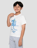 Star Wars Mandalorian Print Kaos Anak Laki-Laki