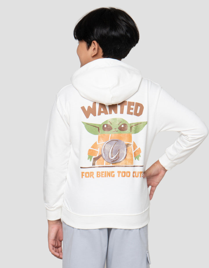 Star Wars Hoody Grogu Sweater Hoodie Anak Laki-Laki