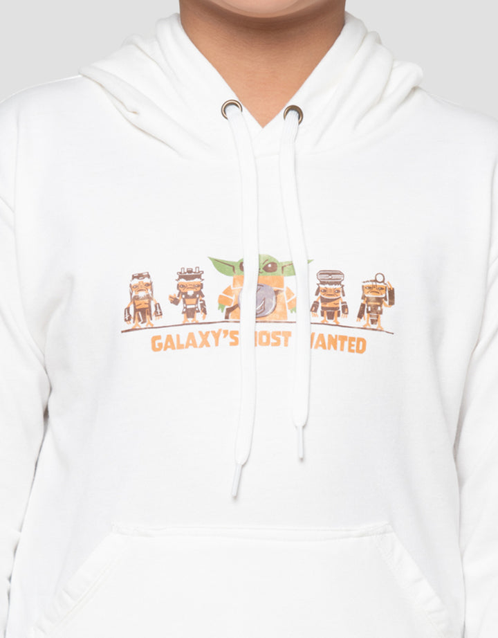 Star Wars Hoody Grogu Sweater Hoodie Anak Laki-Laki