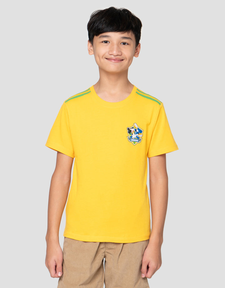 Disney Mickey Brazil Kaos Anak Laki-Laki
