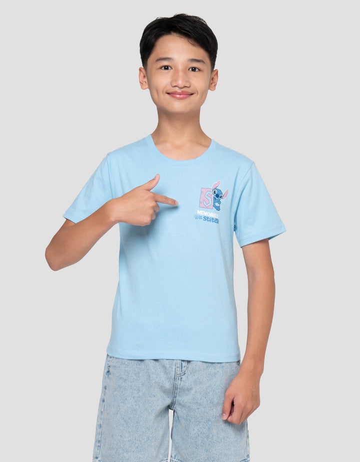 Disney Print Stitch Make Good Kaos Anak Laki-laki