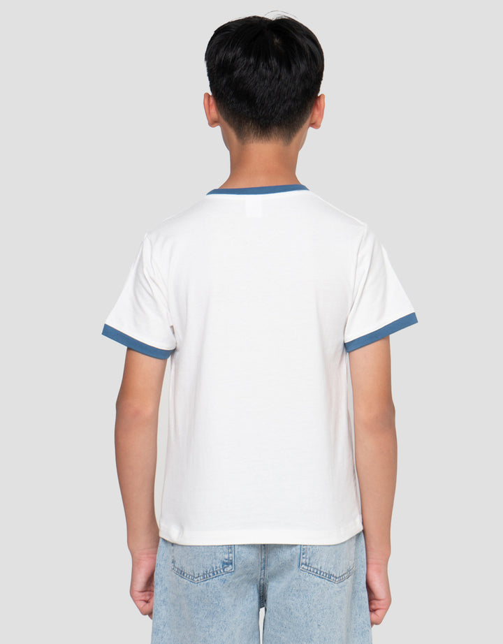 Disney Print Stitch Kaos Anak Laki-laki