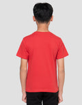Marvel Print Spiderman Logo Attack Kaos Anak Laki-laki