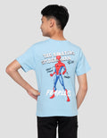 Marvel Print Spiderman Amazing Kaos Anak Laki-laki