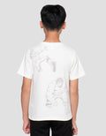 Marvel Print Spiderman Hulk Head Kaos Anak Laki-laki