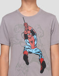 Marvel Print Spiderman Hulk Kaos Anak Laki-laki