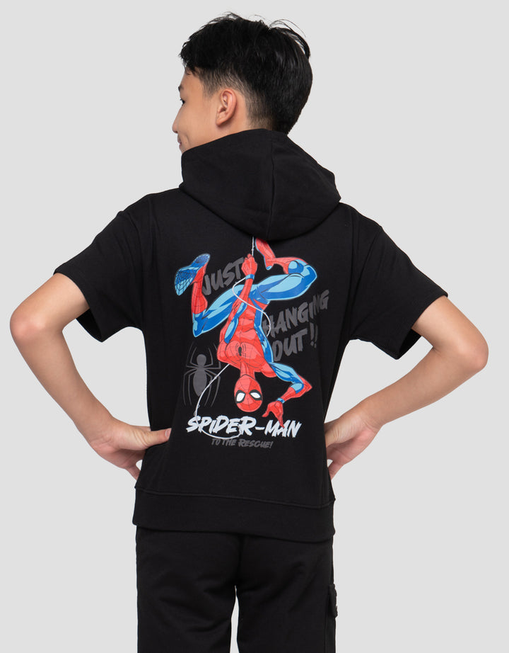 Marvel Spiderman Hoody Terry Sweater Anak Laki-laki