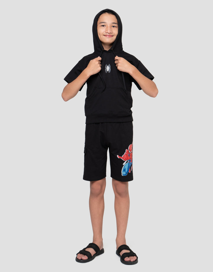 Marvel Spiderman Hoody Terry Sweater Anak Laki-laki