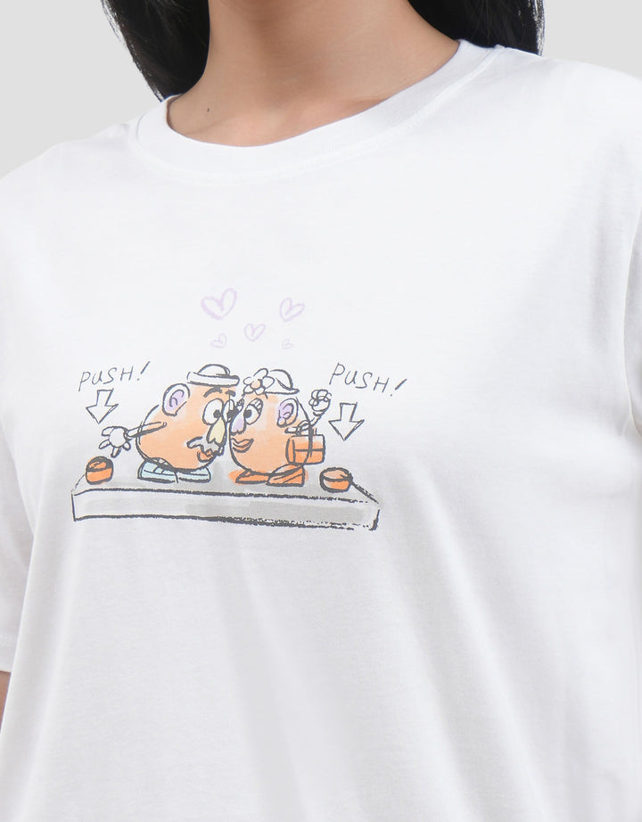 Disney Toy Story Push Potato Setelan Piyama Wanita