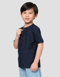 Little M Henley Slr Yarnded Kaos Polo Anak Laki-laki