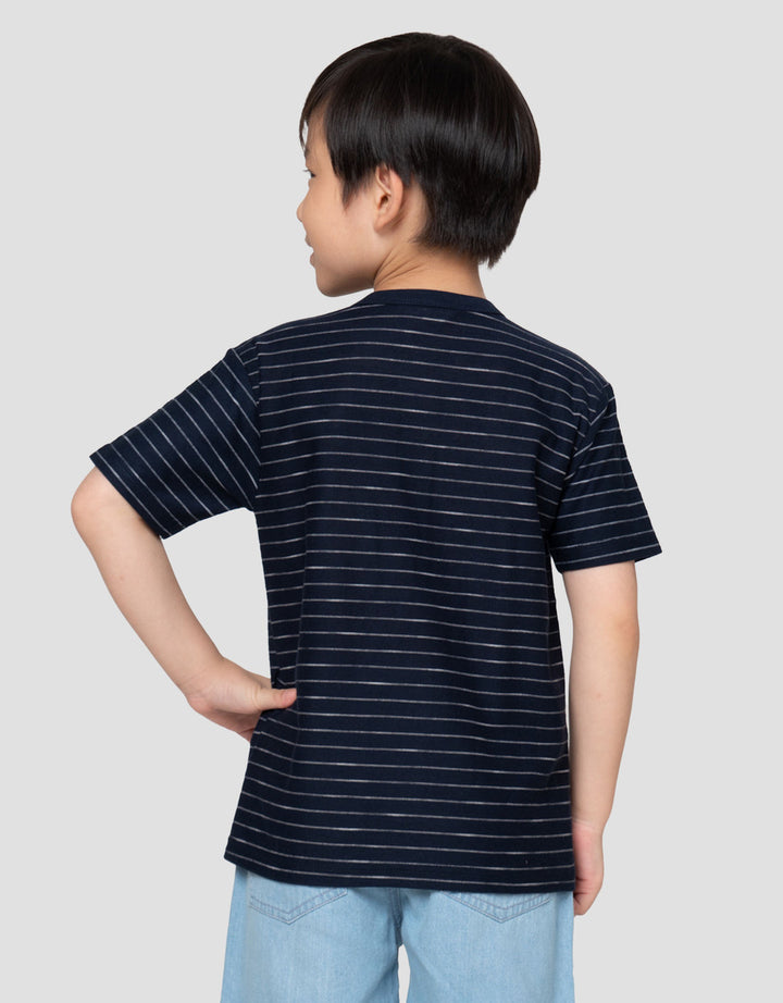 Little M Henley Slr Yarnded Kaos Polo Anak Laki-laki