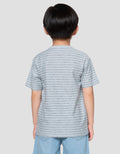 Little M Henley Slr Yarnded Kaos Polo Anak Laki-laki