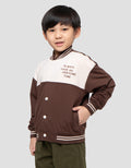Little M Wording Jaket Boomber Anak Laki-laki
