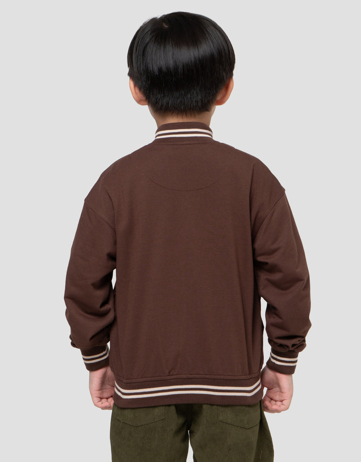 Little M Wording Jaket Boomber Anak Laki-laki