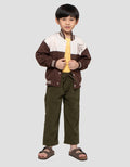 Little M Wording Jaket Boomber Anak Laki-laki