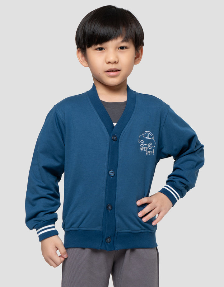 Little M Beep Beep Jaket Anak Laki-laki