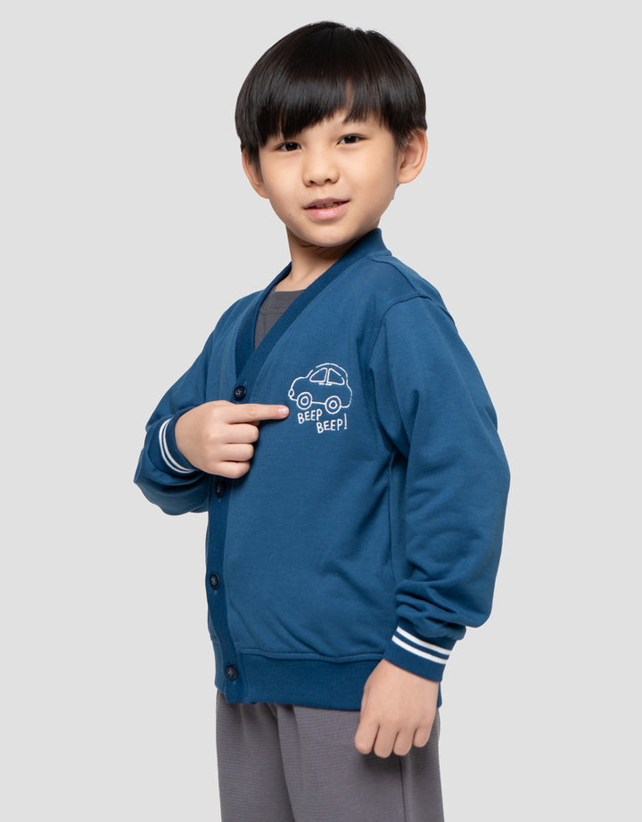 Little M Beep Beep Jaket Anak Laki-laki