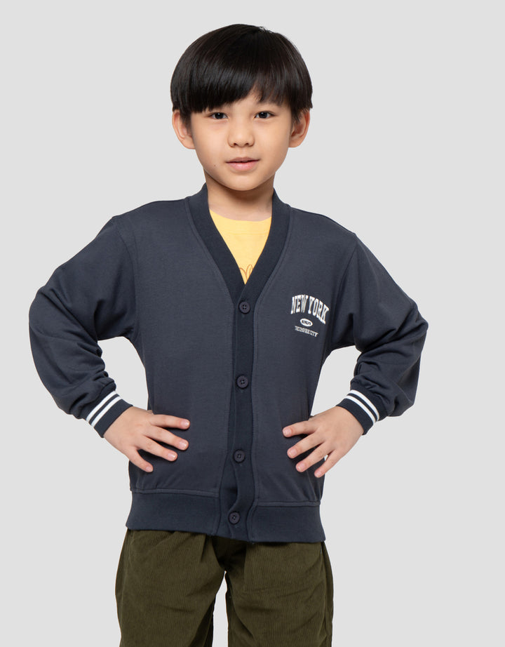 Little M Cardigan New York Jaket Anak Laki-Laki