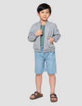 Little M Fleece Oversized Jaket Anak Laki-laki