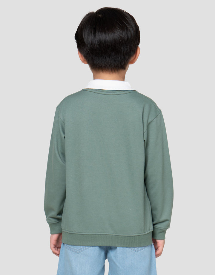 Little M Kerah Los Angeles Sweater Anak Laki-laki