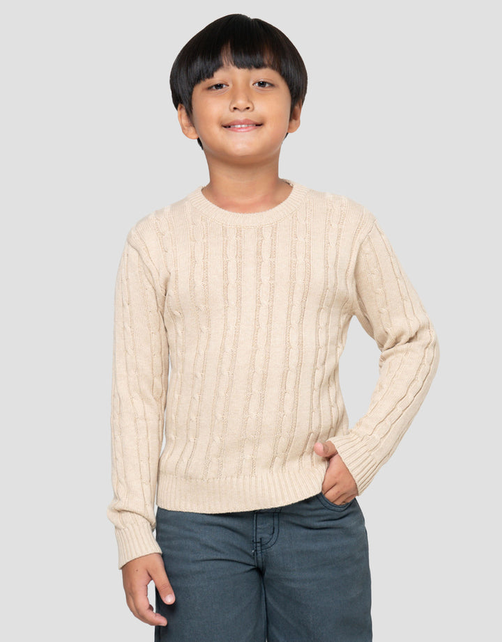 Little M Rajut Detail Sweater Anak Laki-laki