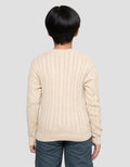 Little M Rajut Detail Sweater Anak Laki-laki