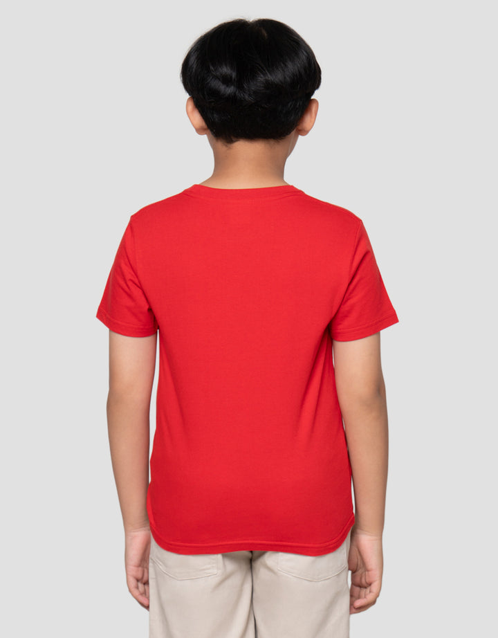 Character Superman Comics Print Kaos Anak Laki-Laki