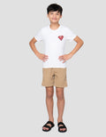 Character Superman Logo Print Blkg Kaos Anak Laki-Laki