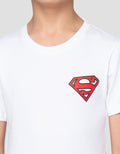 Character Superman Logo Print Blkg Kaos Anak Laki-Laki