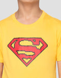 Character Superman Logo Pixel Kaos Anak Laki-Laki
