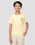 Character Print Minions Sleep Kaos Anak Laki-Laki