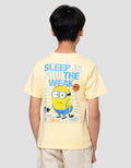 Character Print Minions Sleep Kaos Anak Laki-Laki