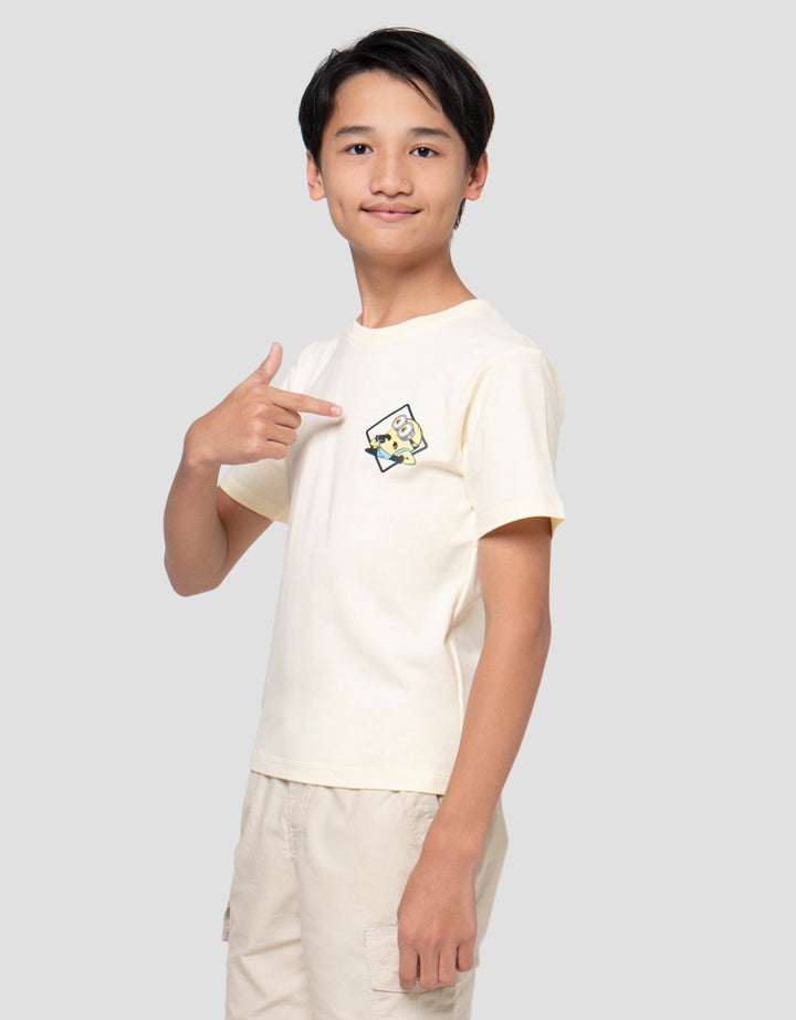 Character Print Minions Here We Go Kaos Anak Laki-Laki