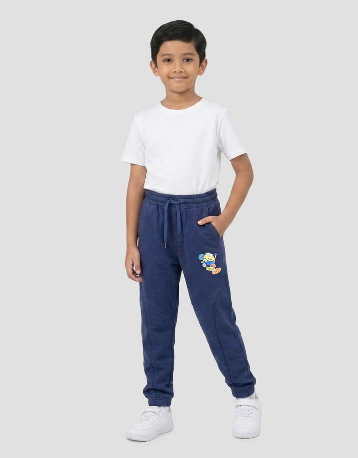 Character Minions Lis Depan Jogger Anak Laki-Laki