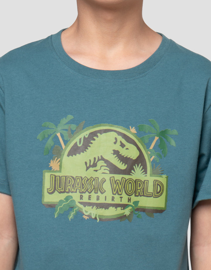 CHARACTER JURASSIC LOGO KAOS ANAK LAKI-LAKI