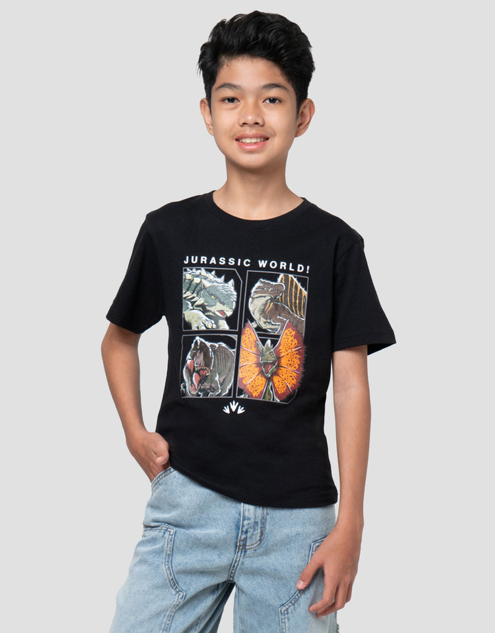 CHARACTER JURASSIC TEAMS DINO KAOS ANAK LAKI-LAKI