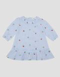 Little M Textured Cherry Dress Anak Bayi
