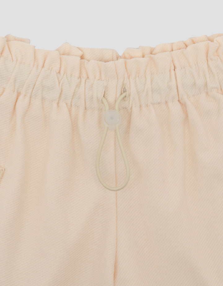Little M Knitt Textured With Pocket Celana Pendek Bayi