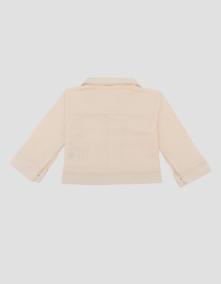 Little M Twill Knitt Jaket Bayi