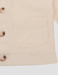 Little M Twill Knitt Jaket Bayi