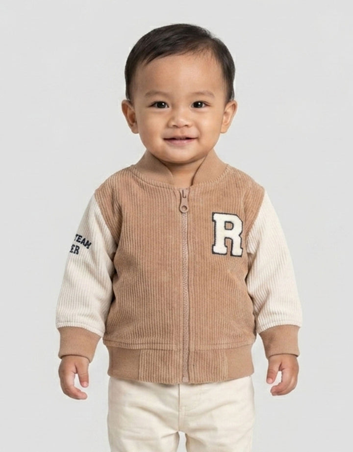 Little M Korduroy Chenille Jaket Bomber Bayi