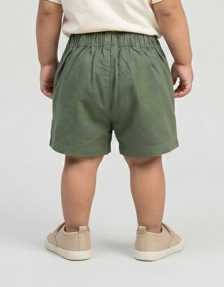 Little M Short Pants Woven Basic  Pendek Bayi