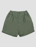Little M Short Pants Woven Basic  Pendek Bayi