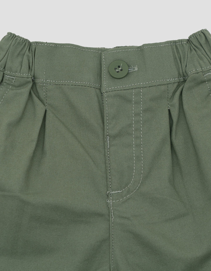 Little M Short Pants Woven Basic  Pendek Bayi